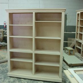 custom book case